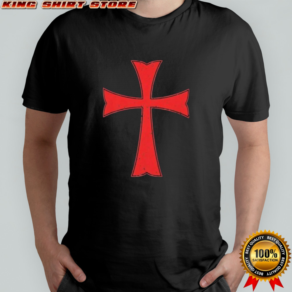 Knights Templar Crusader Cross shirt