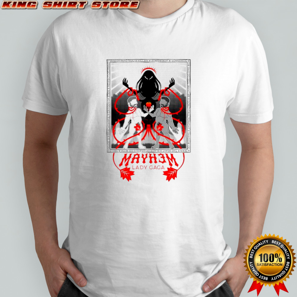 Lady Gaga Mayhem Tour 2025 shirt
