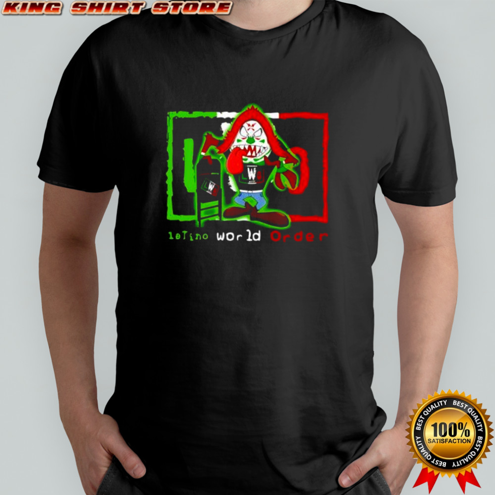 Latino world order Mexico parody shirt