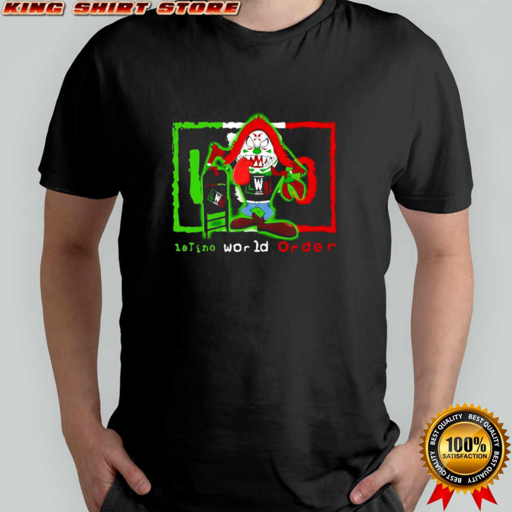 Latino world order Mexico parody shirt