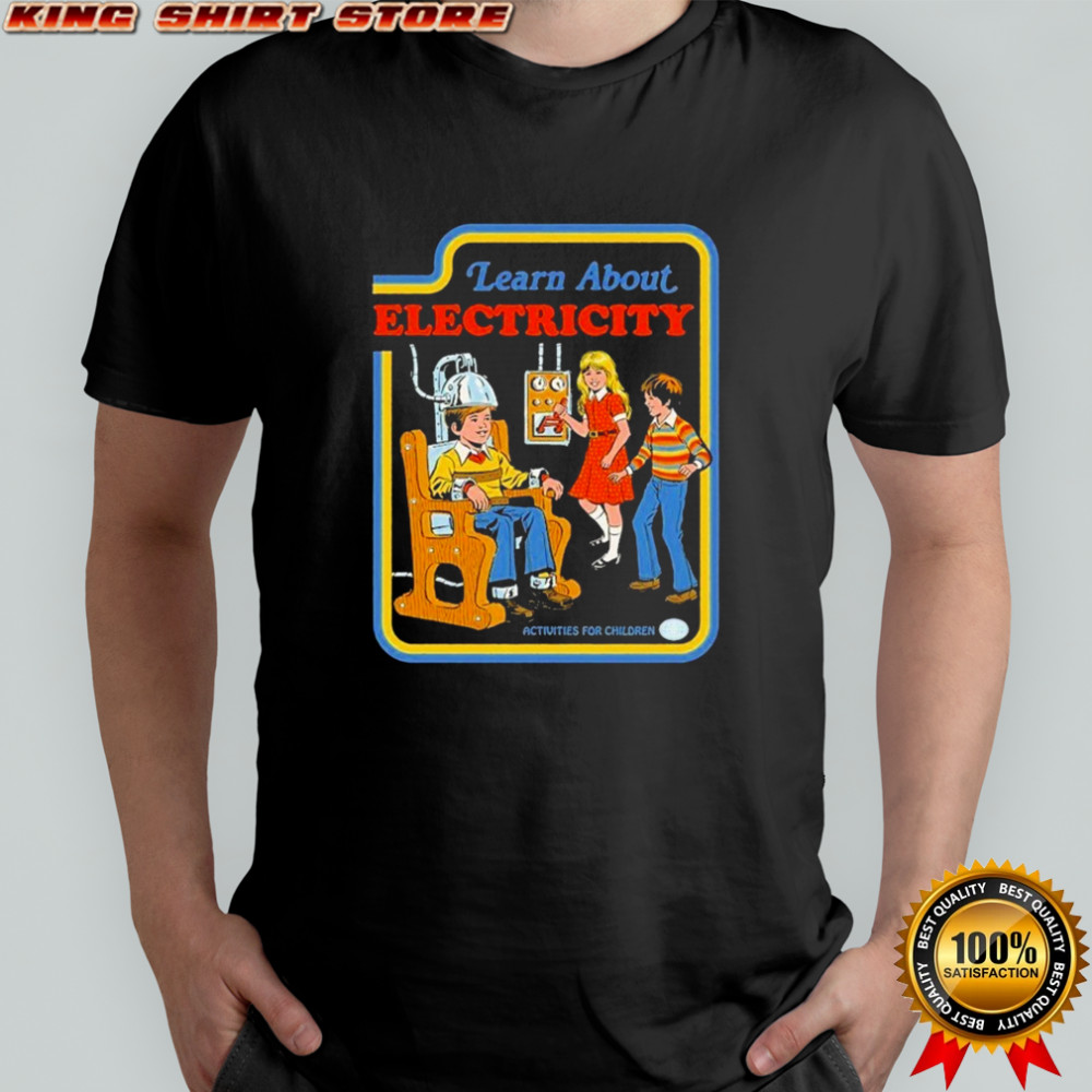Learn About Electricity Activities For Children T-shirt