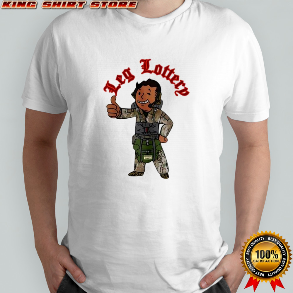 Leg Lottery graphic shirt