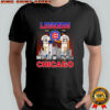 Legends Chicago Cubs Banks and Sandberg signatures shirt