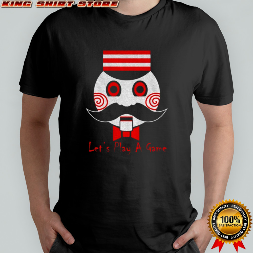 Let’s Play a Game Spooky Baseball Season shirt