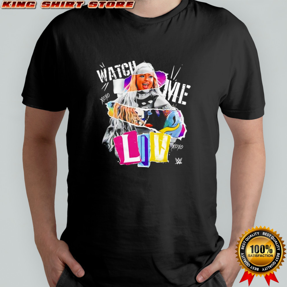 Liv Morgan watch me XOXO graphic shirt