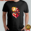Loona and Octavia Helluva Boss Characters Anime Cartoon Selfie Graphic shirt