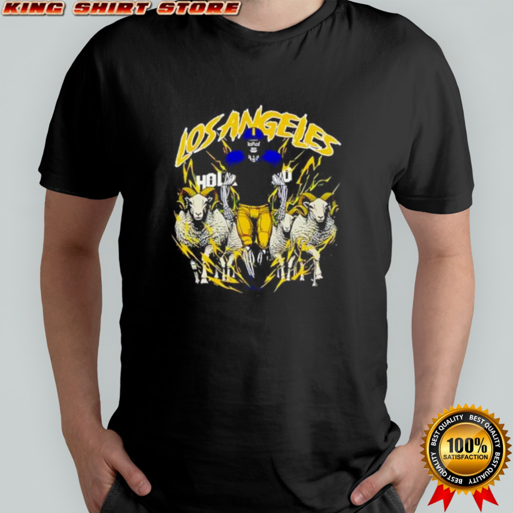 Los Angeles Rams Skeleton Football Player Hollywood shirt