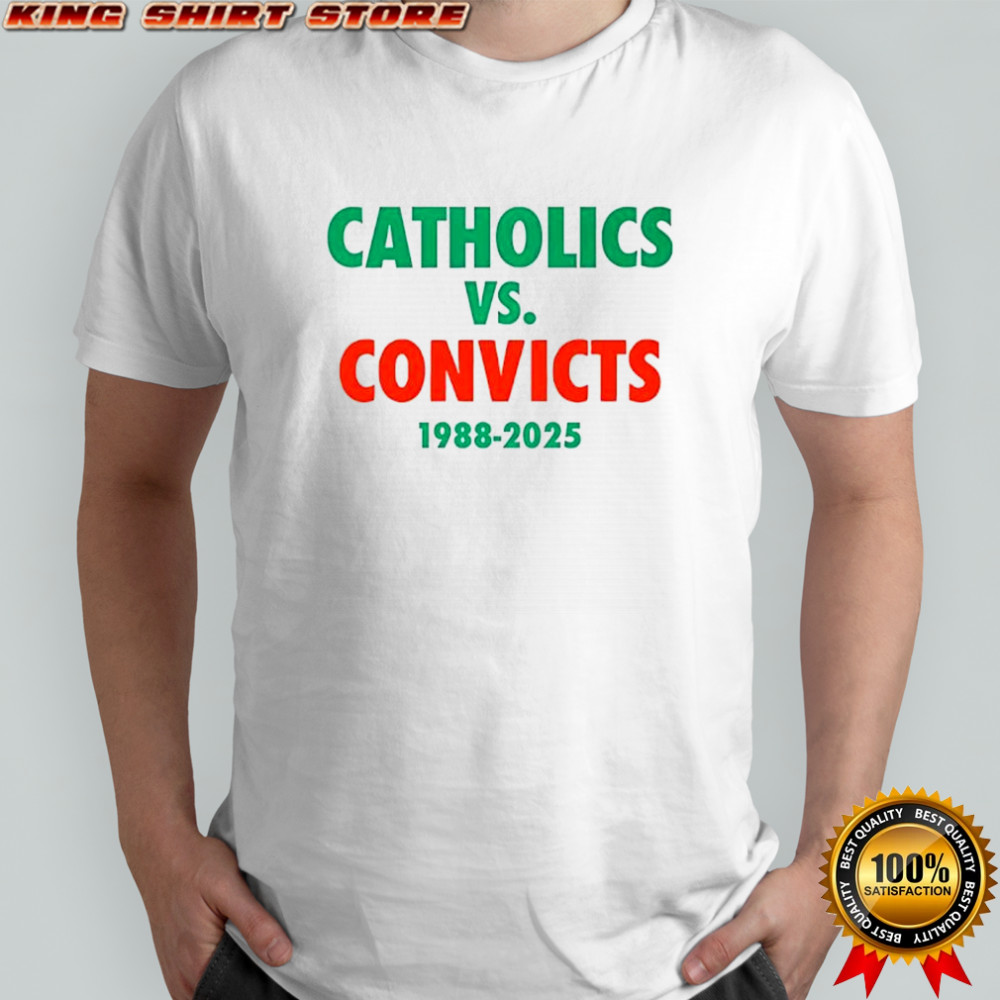 Lou Holtz Catholics vs Convicts shirt