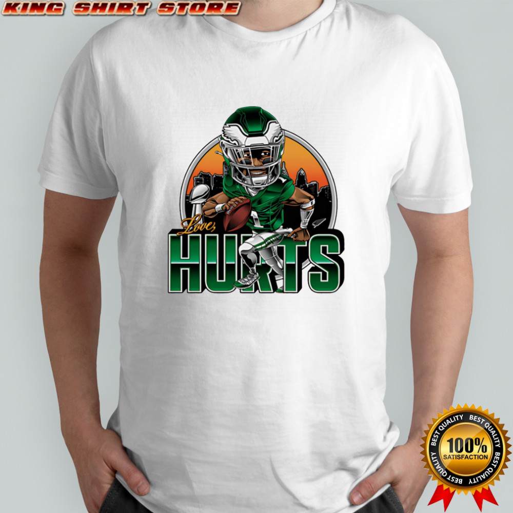 Love Hurts caricature cartoon shirt