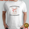 Lovely Rabbit I saw the face of god and it was weeping shirt