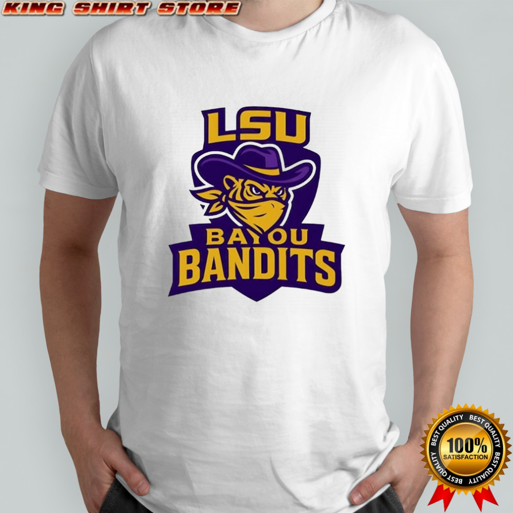 LSU Bayou Bandits logo shirt