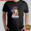 LSU in my veins Jesus in my heart mascot shirt