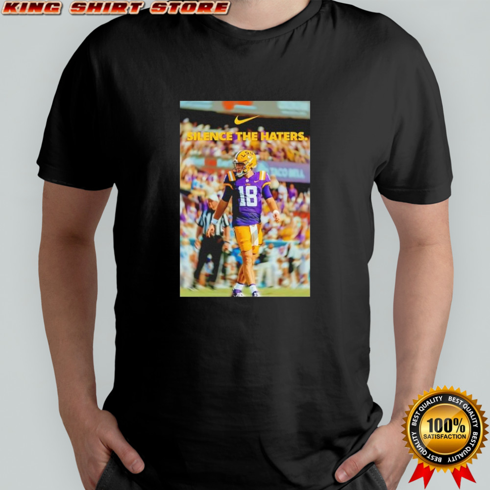 LSU Tigers silence the haters shirt