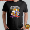 LSU vs Clemson 42-25 National Champions 2019 shirt