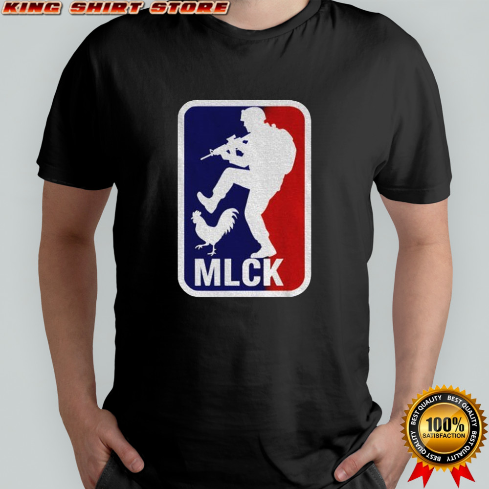 Major League Chicken Kicker MLB parody logo shirt