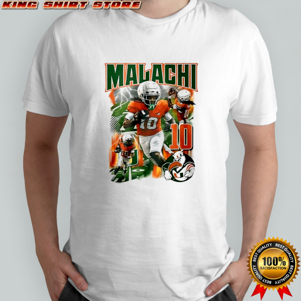Malachi Miami Hurricanes graphic shirt