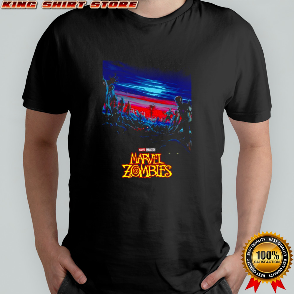 Marvel Zombies animation 2025 graphic shirt