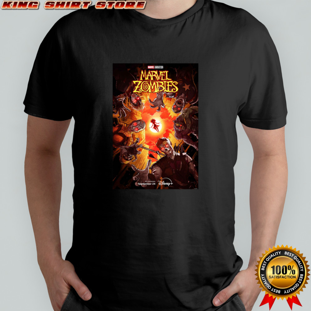 Marvel Zombies Animation Series Disney Plus September 2025 T-Shirt