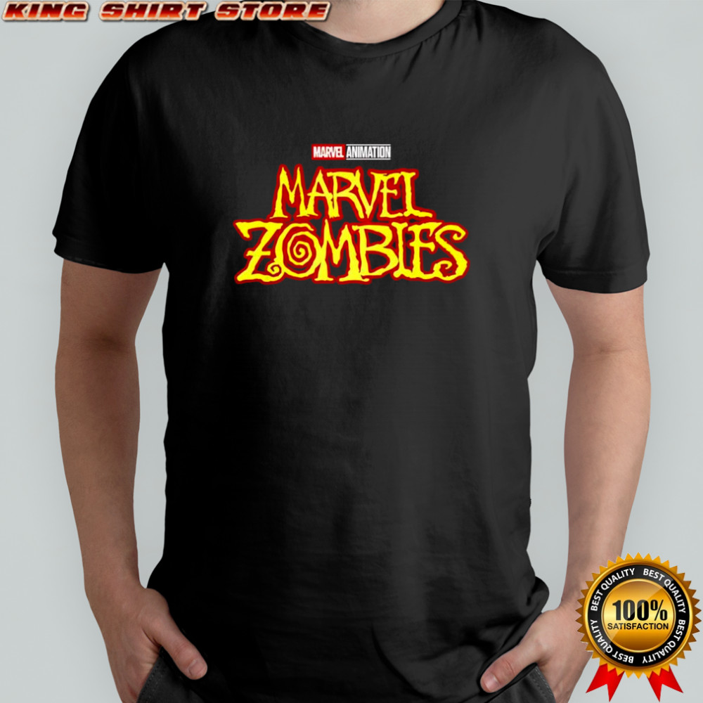 Marvel Zombies from Marvel Animation series logo shirt