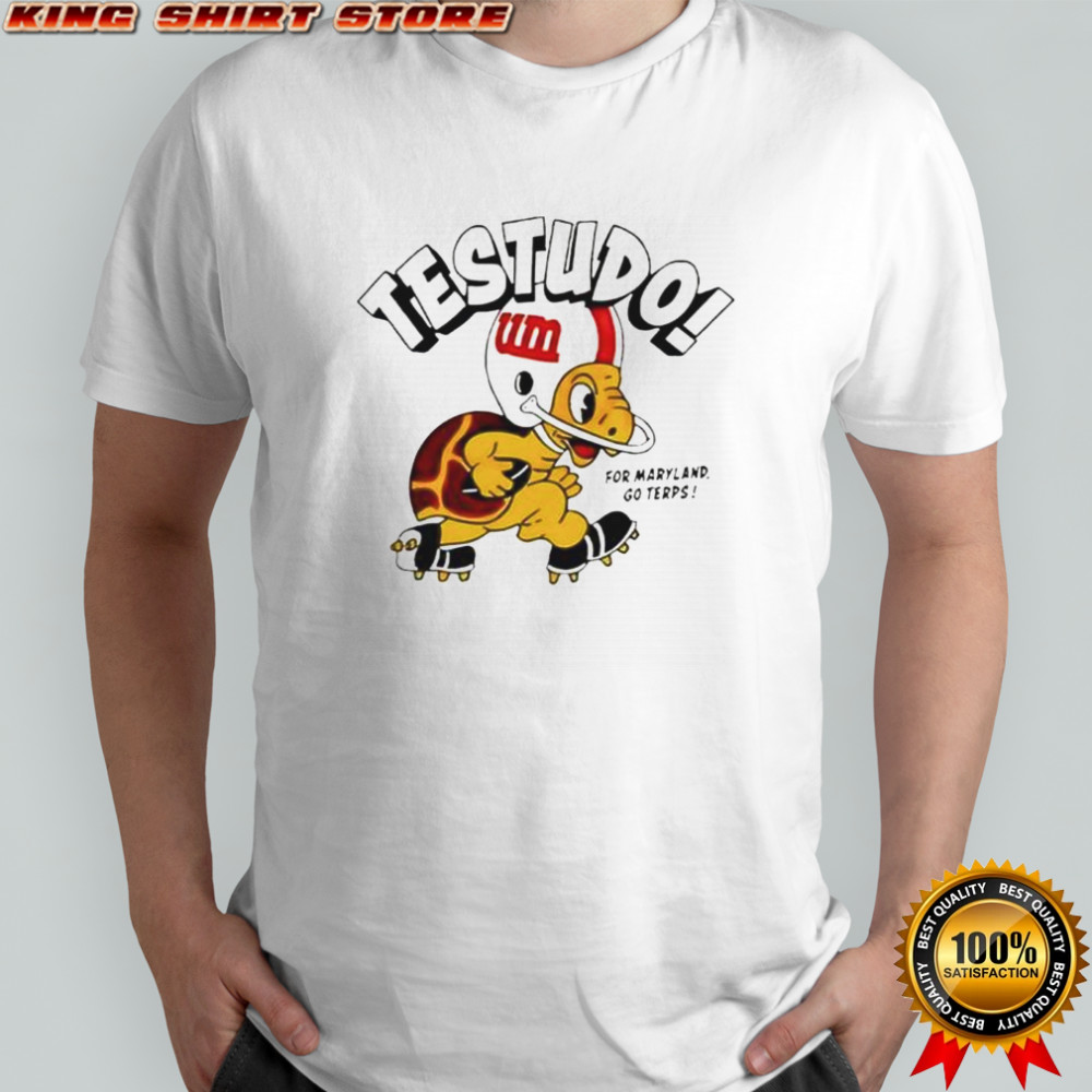 Maryland Testudo For Maryland Go Terps T-Shirt