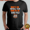 Massillon Tiger Swing Band mascot what’s the football team doing on the band field shirt