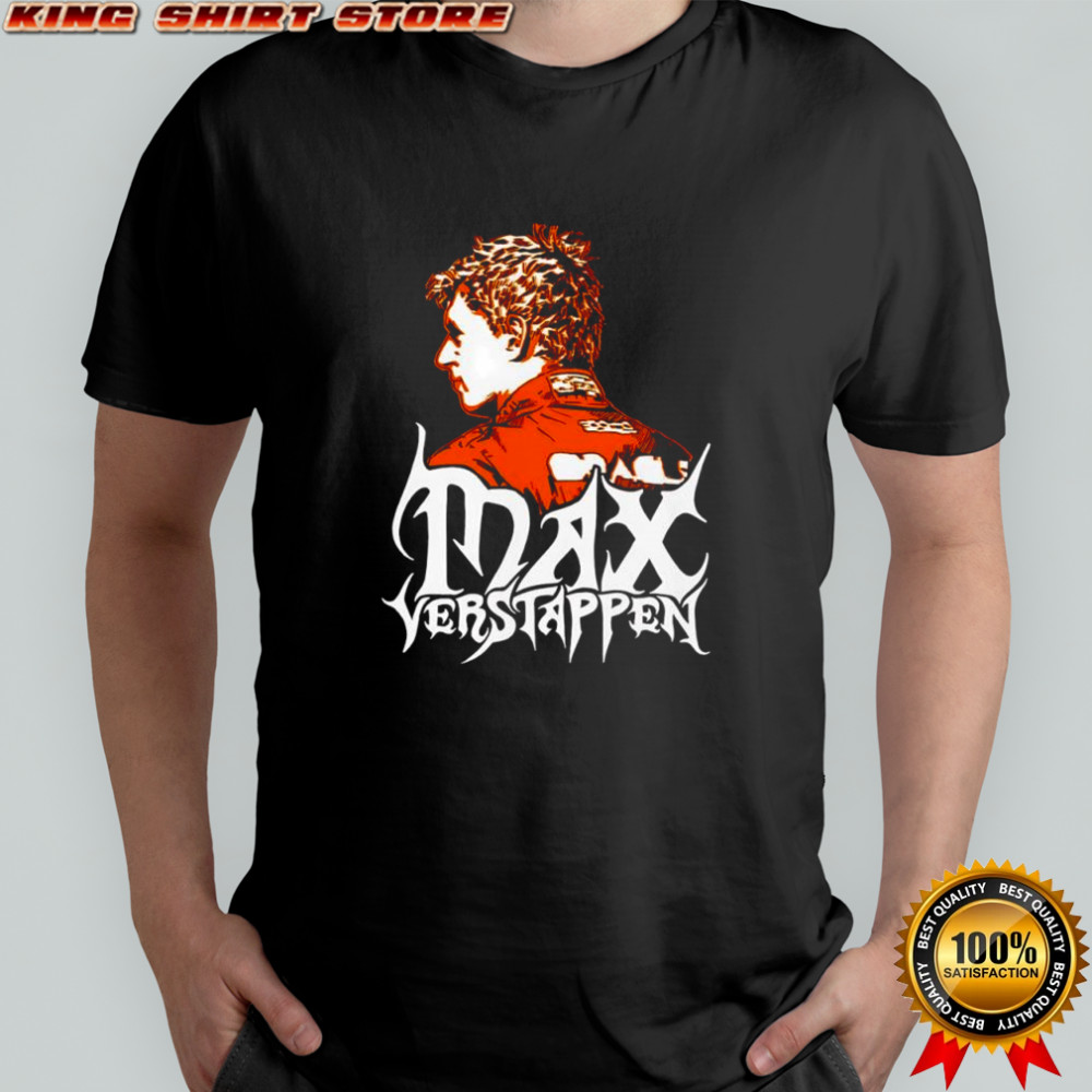 Max Verstappen F1 Retro Rock shirt