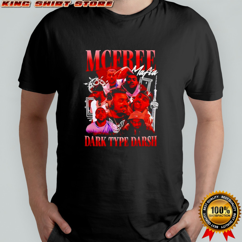 Mcfree Mafin dark type darsh graphic shirt