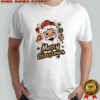 Merry Christmas Santa Wink funny shirt