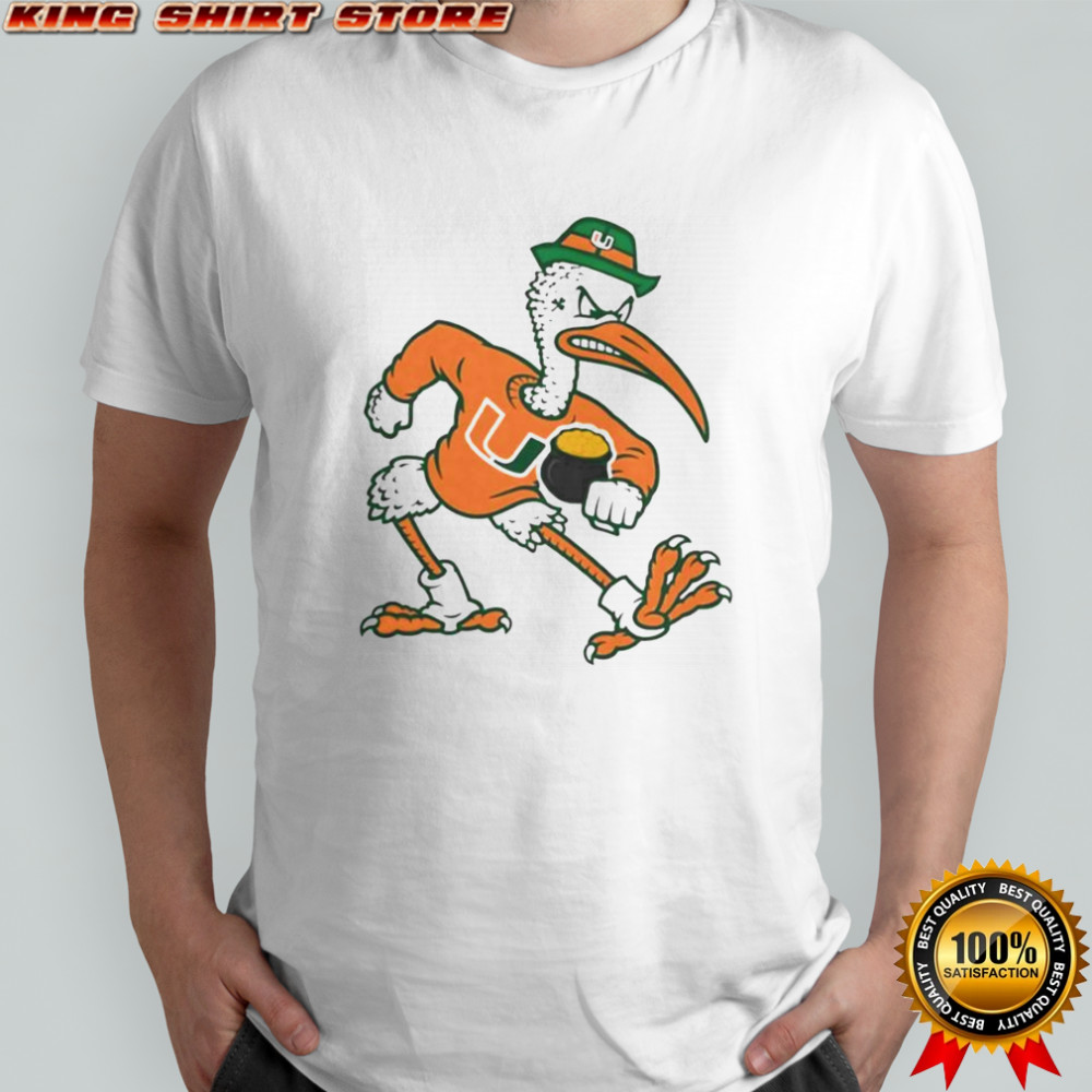 Miami Hurricanes X Notre Dame Mascot T-Shirt