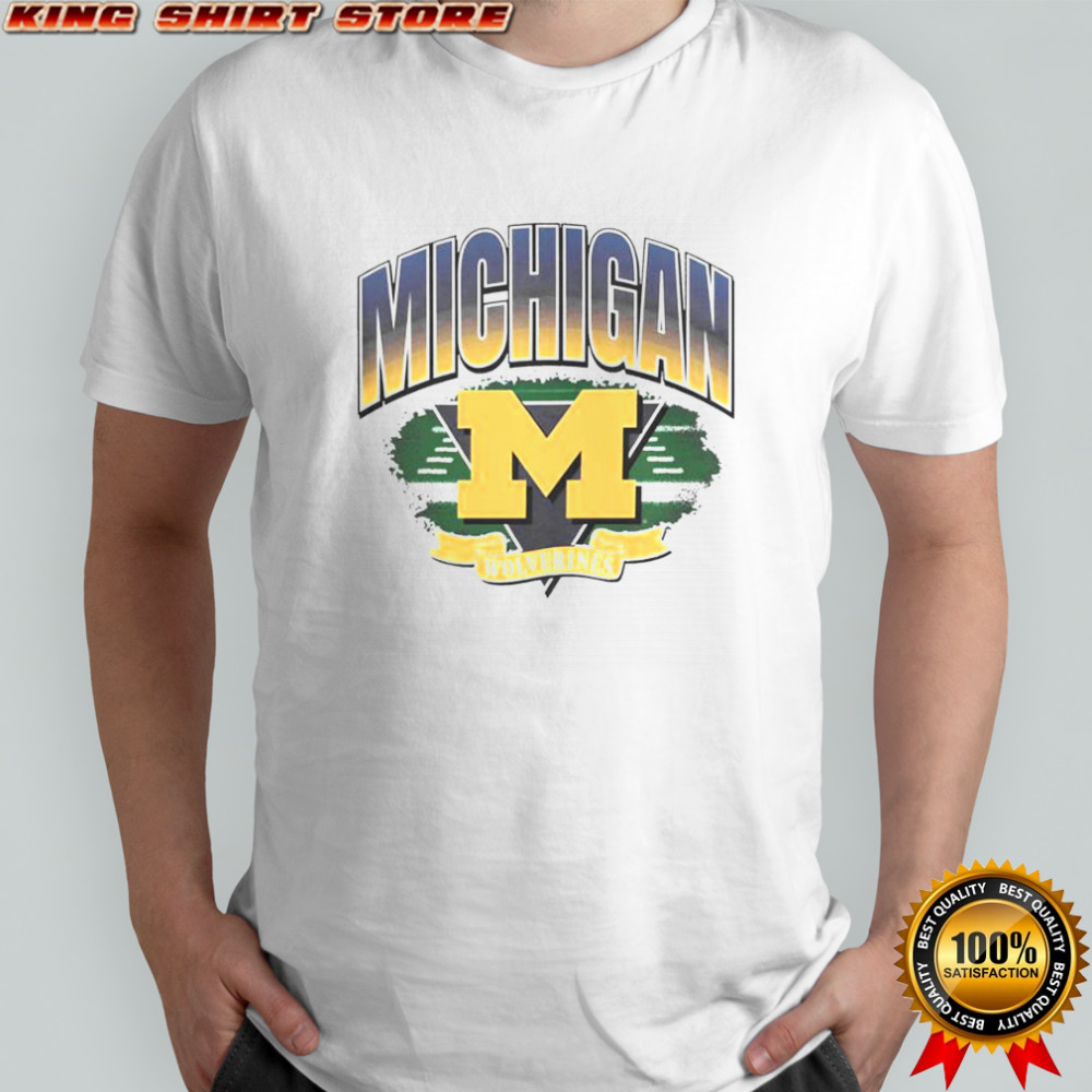 Michigan Wolverines Arena Fade T-Shirt