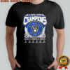 Milwaukee Brewers 2025 NL Central Division Champions back 2 back 2 back shirt