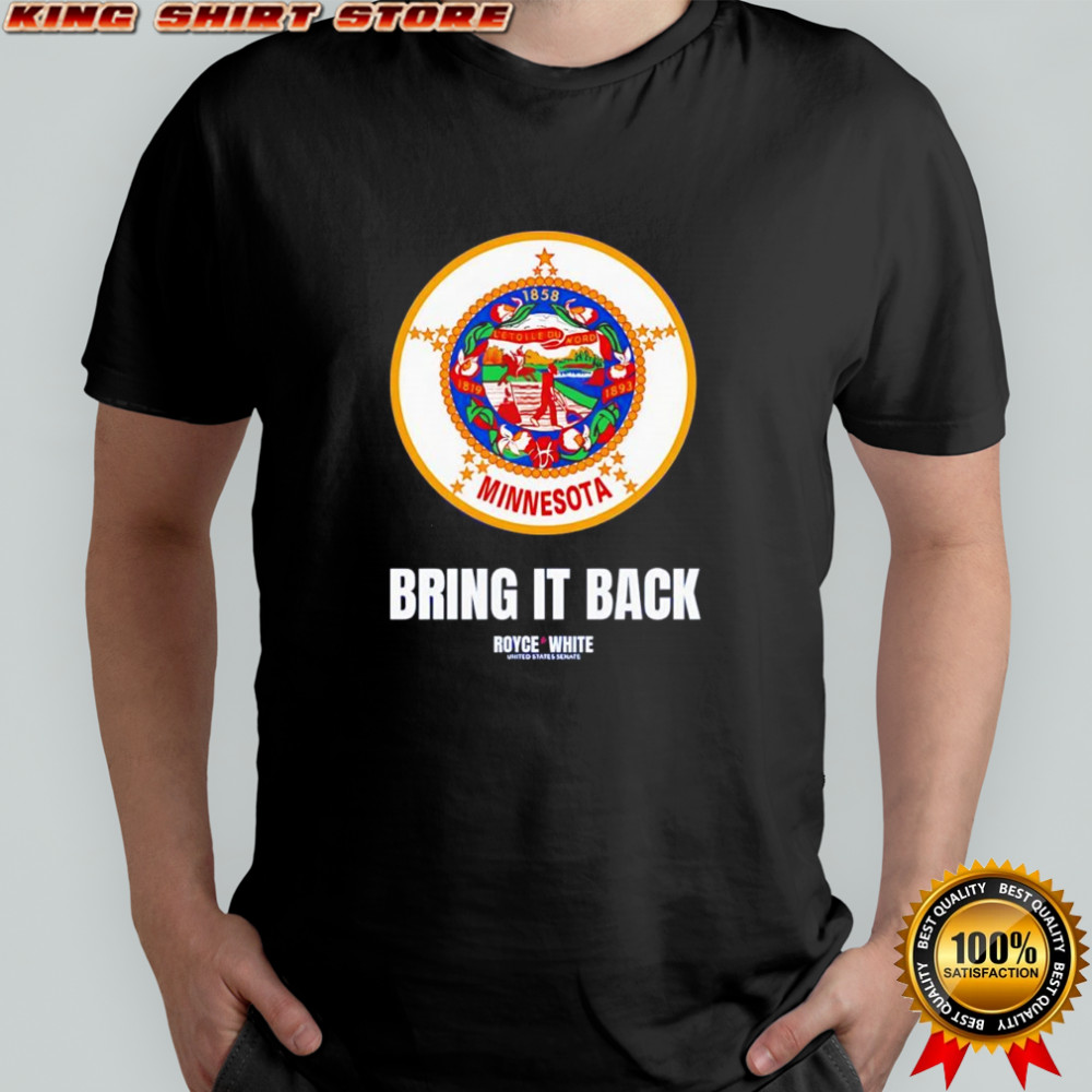 Minnesota bring it back royce white shirt
