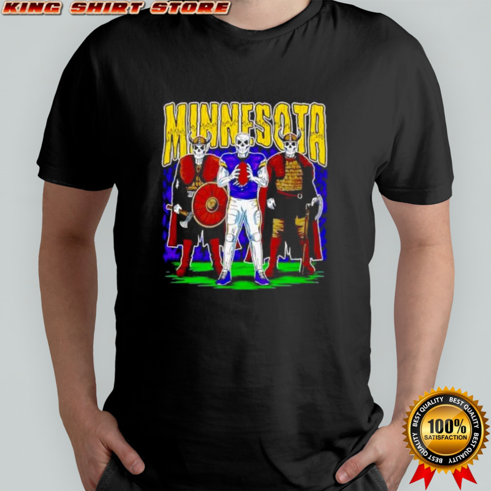 Minnesota Vikings Guard Skeletons Football shirt