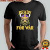 Minnesota Vikings ready for war bighead mascot shirt