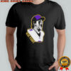 Minnesota Vikings war paint fooball player number 9 graphic shirt