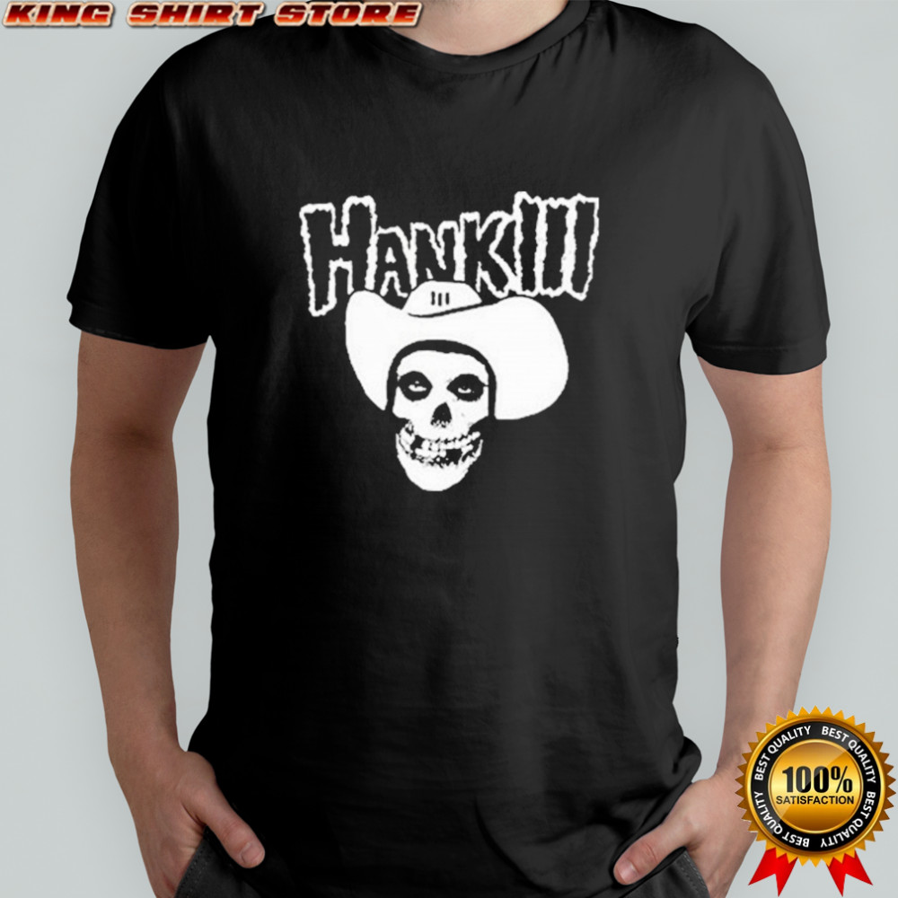 Misfits Hank 3 Head T-shirt