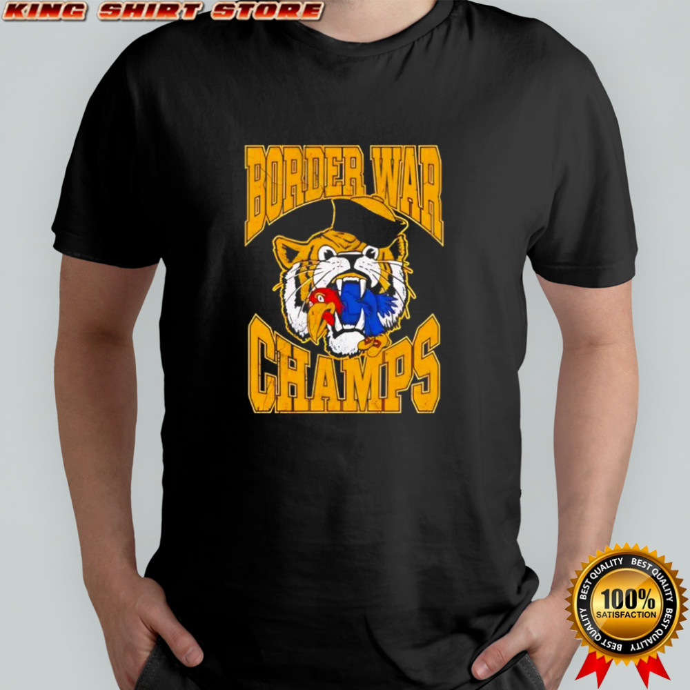 Missouri Tigers Vs Kansas Jayhawks Border War Champs shirt