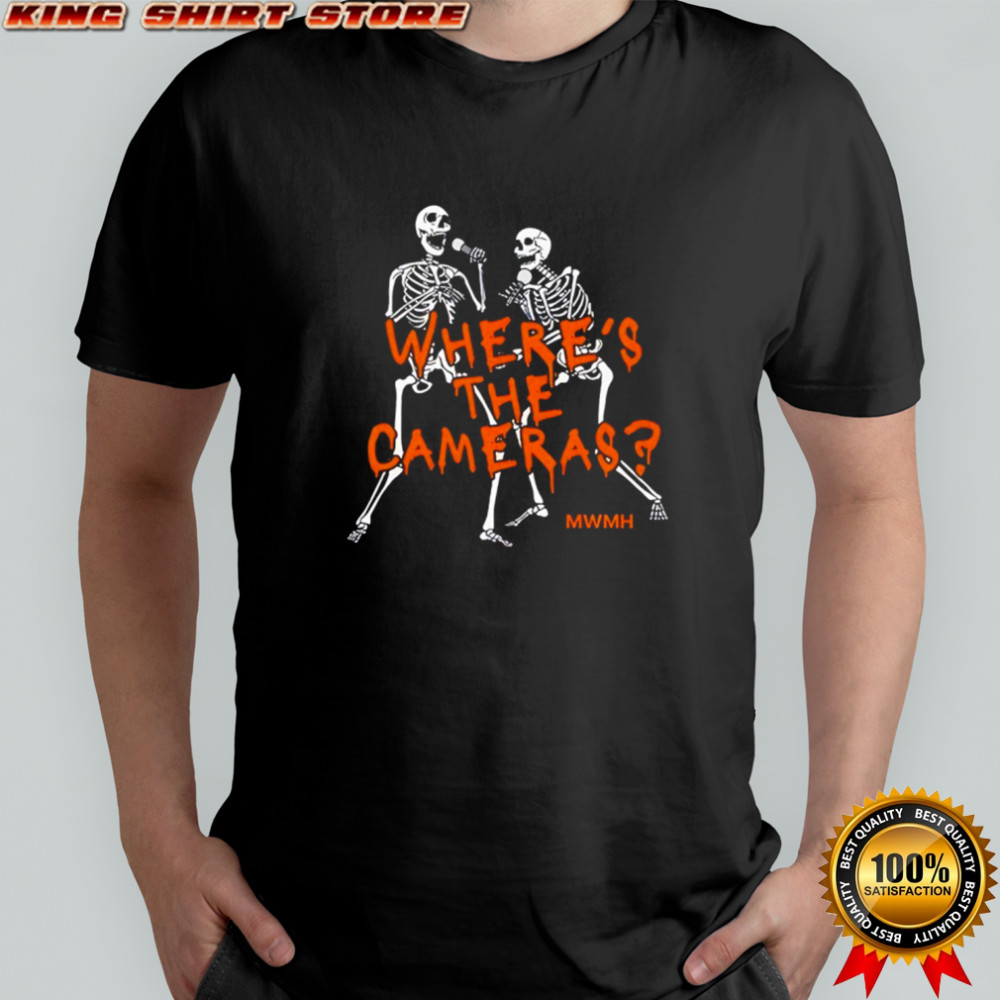 Murder With My Husband Where’s The Cameras Halloween Shirt