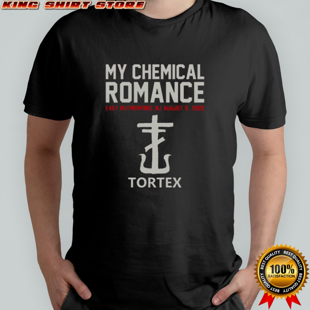 My Chemical Romance Tortex Aug 09 2025 East Rutherford New Jersey Poster T-Shirt