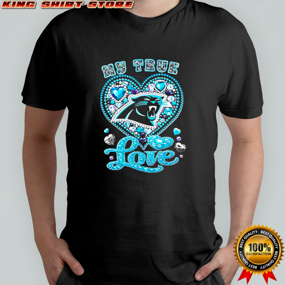 My True Love Carolina Panthers twinkle shirt