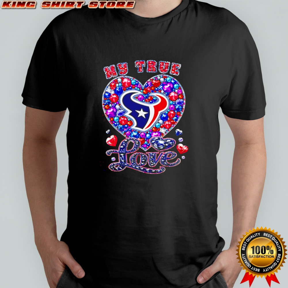 My True Love Houston Texans twinkle shirt