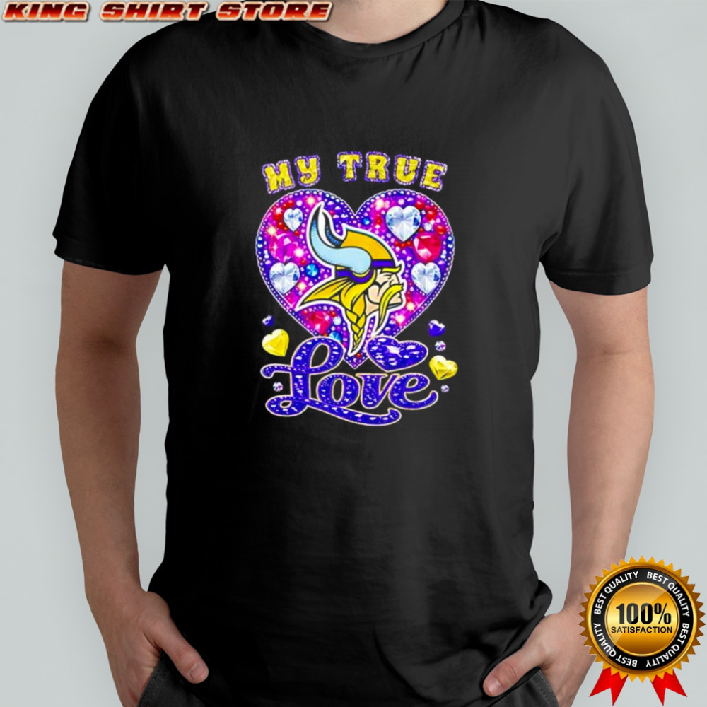 My True Love Minnesota Vikings twinkle shirt