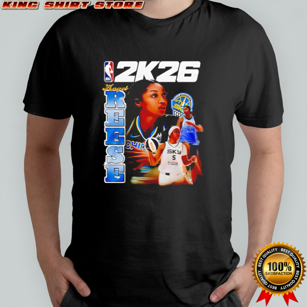 NBA 2K26 Angel Reese Chicago Sky Basketball Fan shirt