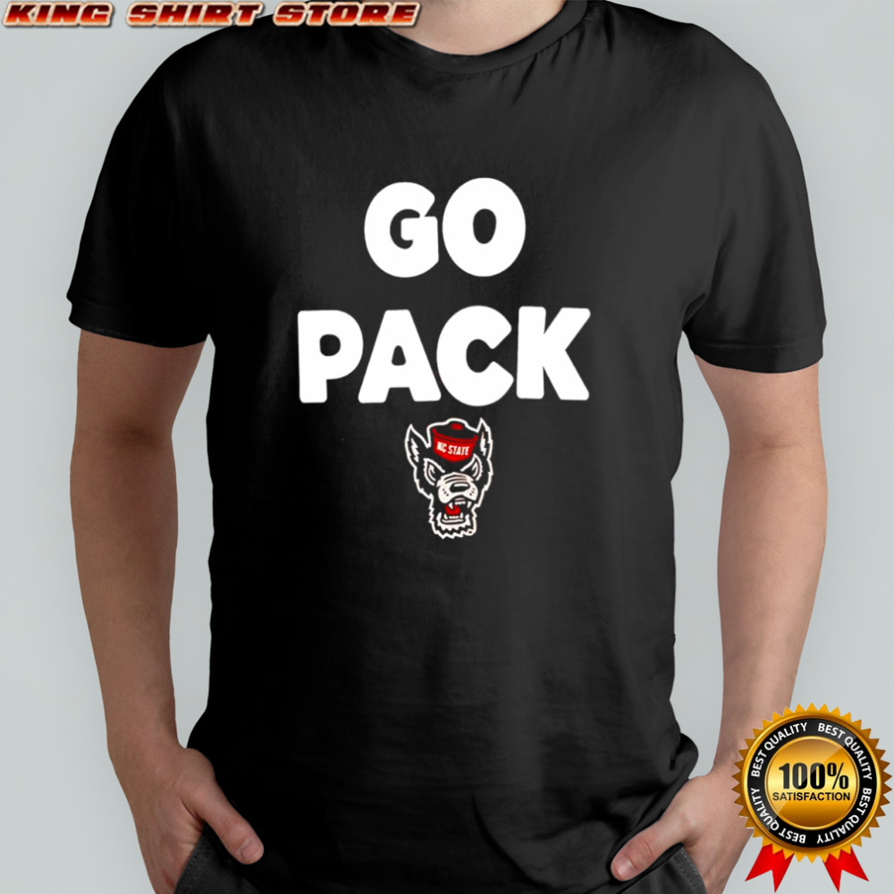 NC State Wolfpack football go pack slogan shirt
