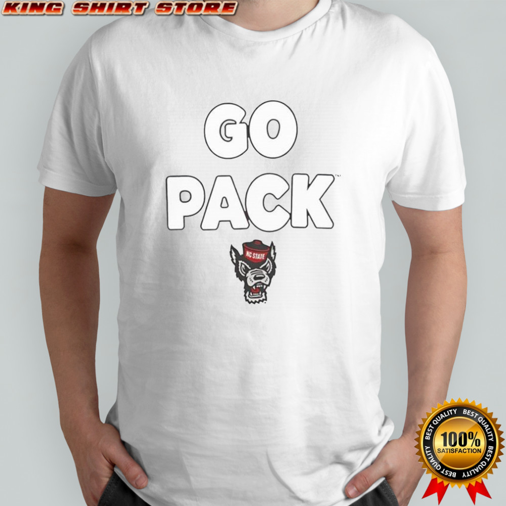 NC State Wolfpack Go Pack Slogan T-Shirt