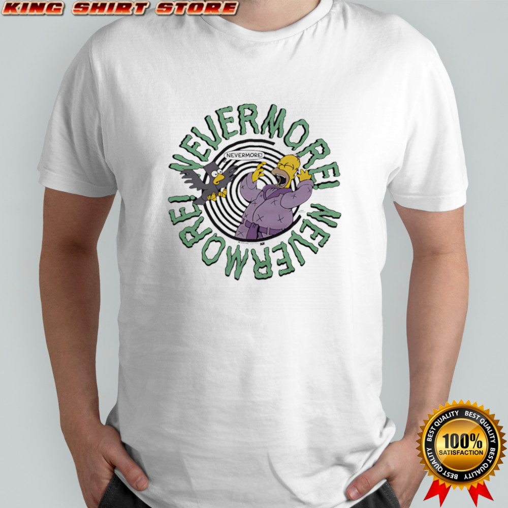 Nevermore Homer Simps shirt