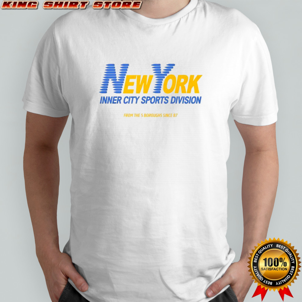 New York Inner City Sports Division shirt