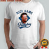 Newman nice game prettyboy face graphic shirt