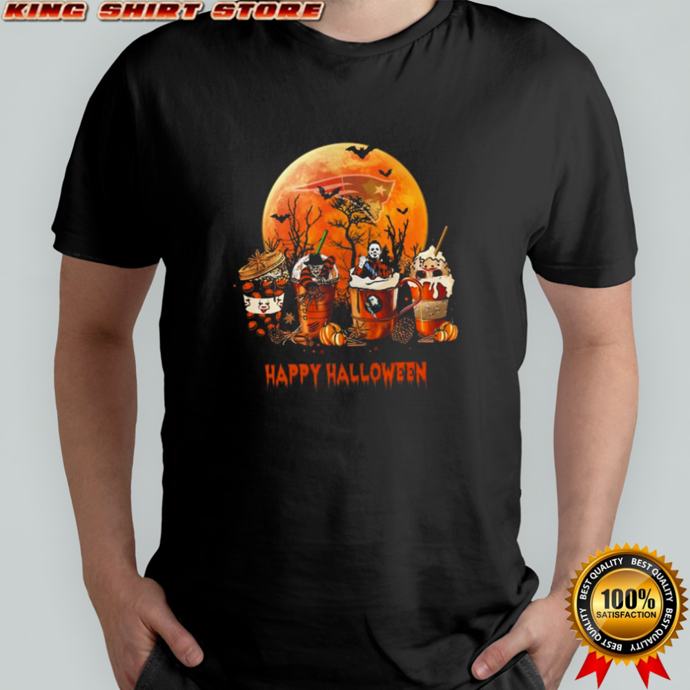 NFL New England Patriots Happy Halloween Shirt