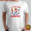 Nice Chicago Cubs I’m Just Here For The Snacks T-Shirt